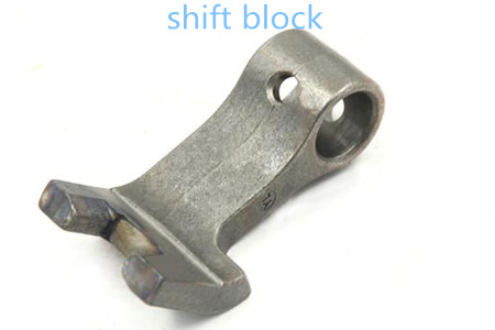 How to use the transmission shift block?